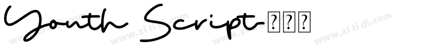 Youth Script字体转换